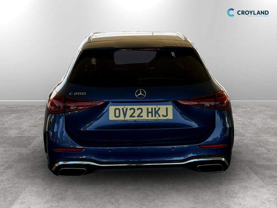 Mercedes-Benz C Class 1.5L Amg Line OV22HKJ Blue #4