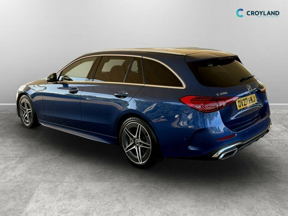 Mercedes-Benz C Class 1.5L Amg Line OV22HKJ Blue #5
