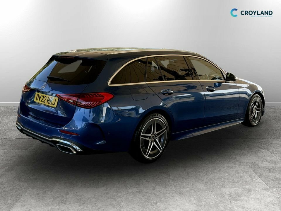 Mercedes-Benz C Class 1.5L Amg Line OV22HKJ Blue #3