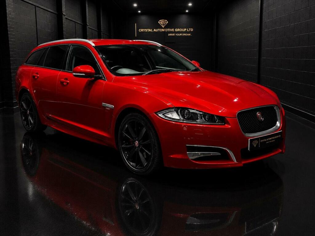 Jaguar XF 2.2D R-sport Sportbrake Euro 5 Ss 201 Red