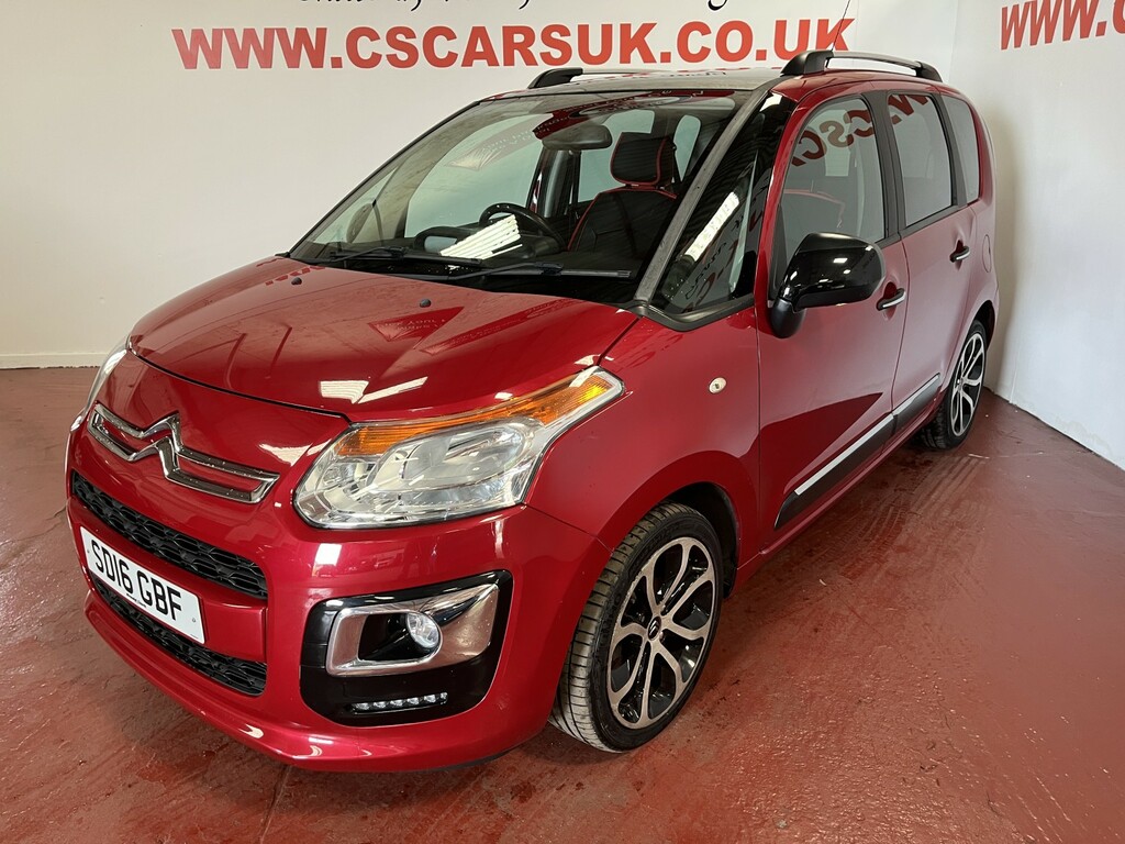 Citroen C3 Picasso 1.6 Bluehdi Platinum Red #2