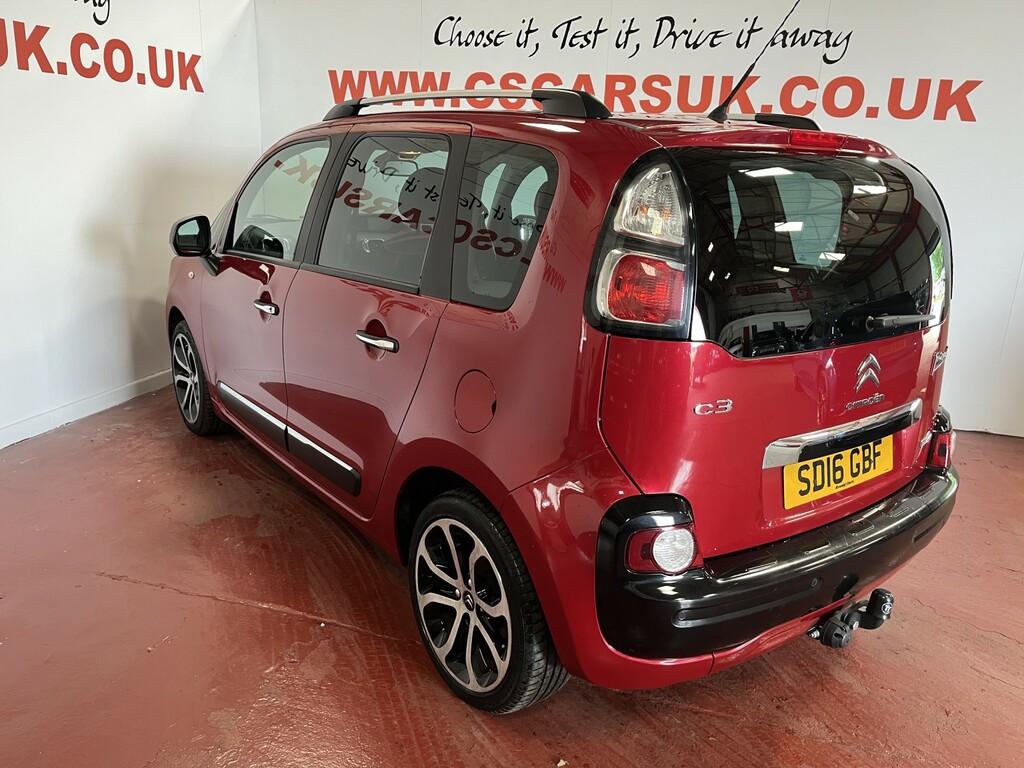 Citroen C3 Picasso 1.6 Bluehdi Platinum Red #5