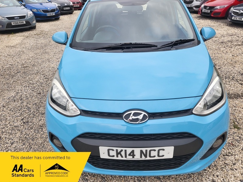 Hyundai I10 Se Blue #5