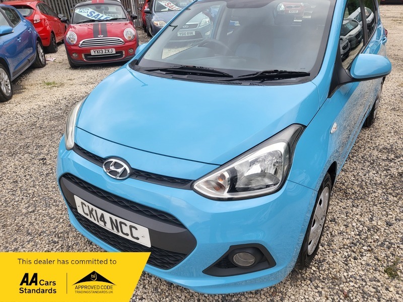 Hyundai I10 Se Blue #3