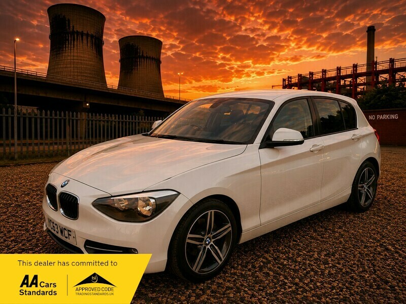 BMW 1 Series 118D Sport White