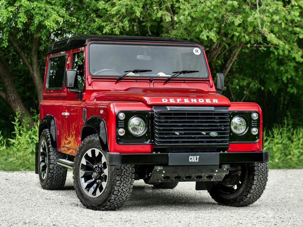 Land Rover Defender 90 Works V8 70Th Red