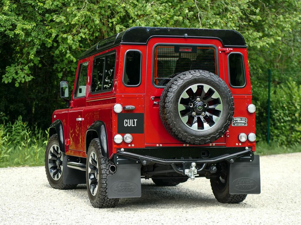 Land Rover Defender 90 Works V8 70Th Red #2
