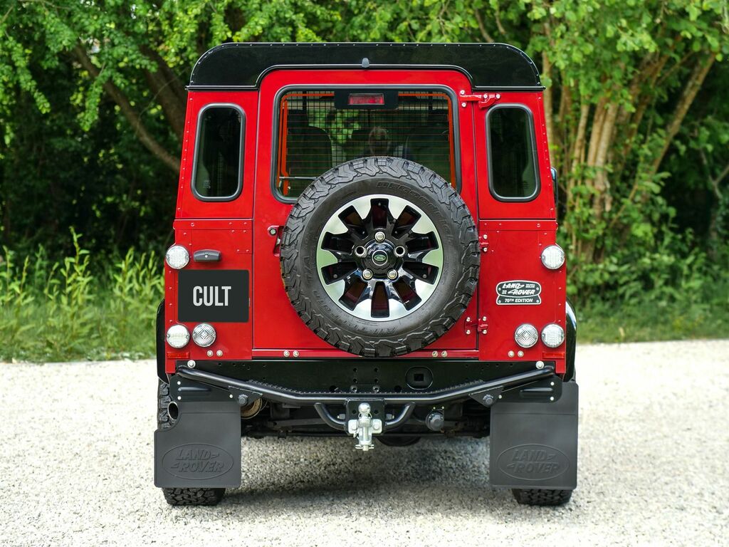 Land Rover Defender 90 Works V8 70Th Red #3