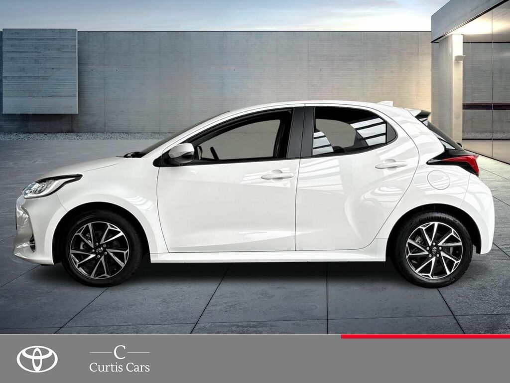 Toyota Yaris 1.5 Vvt-h Design E-cvt Euro 6 Ss White #4