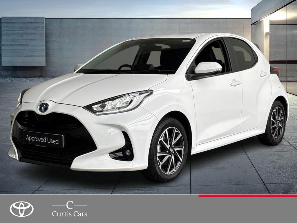 Toyota Yaris 1.5 Vvt-h Design E-cvt Euro 6 Ss White #3