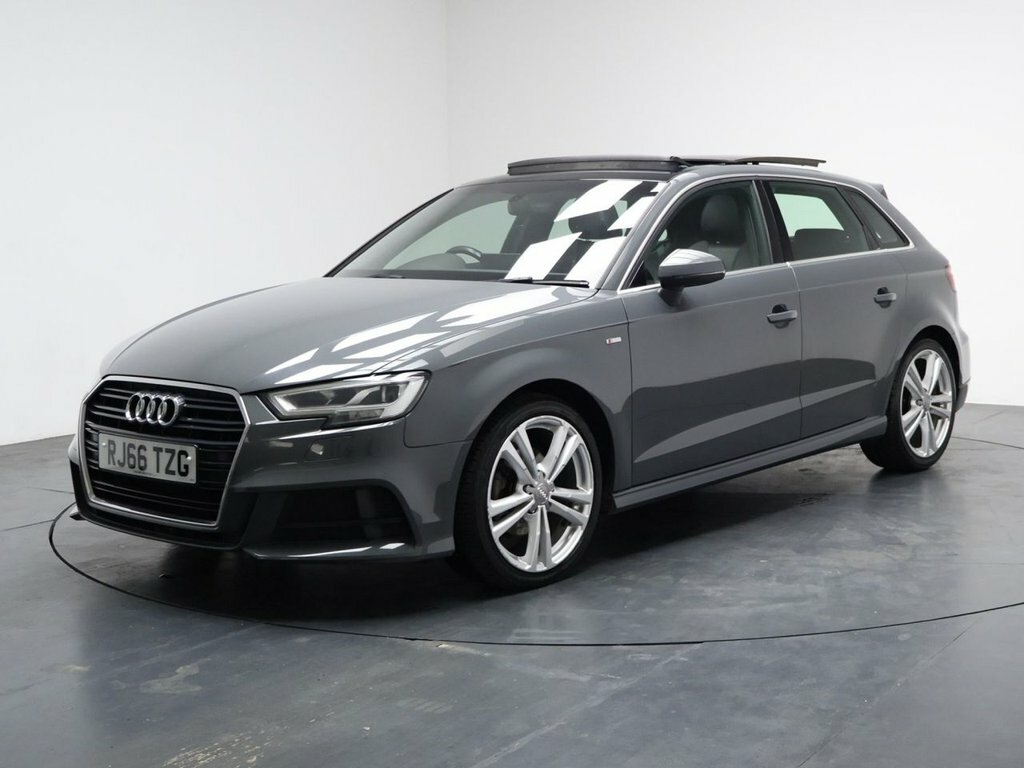 Audi A3 2L S Line RJ66TZG Grey #5