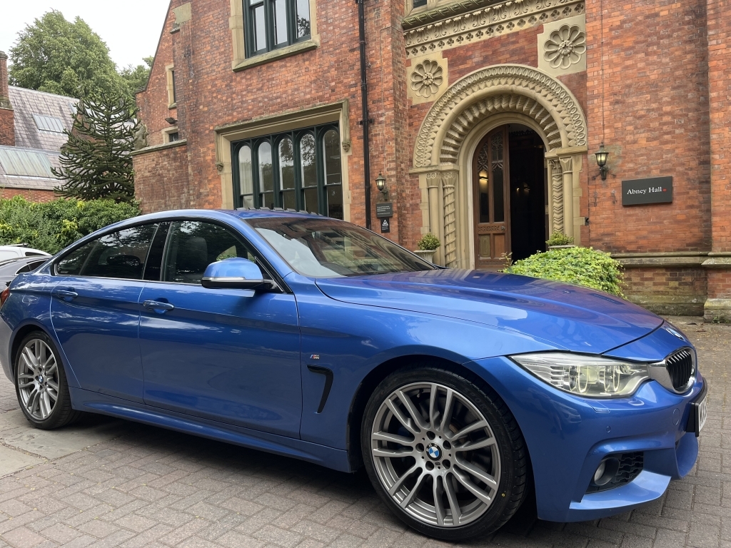 BMW 4 Series Gran Coupe Hatchback Blue