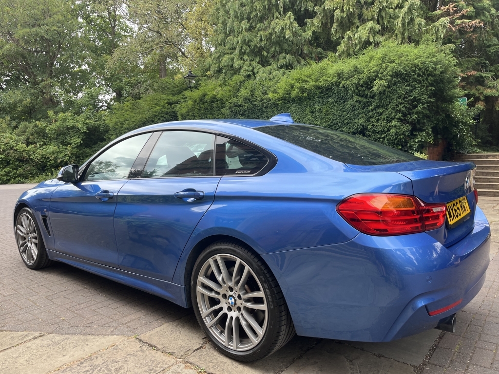 BMW 4 Series Gran Coupe Hatchback Blue #6