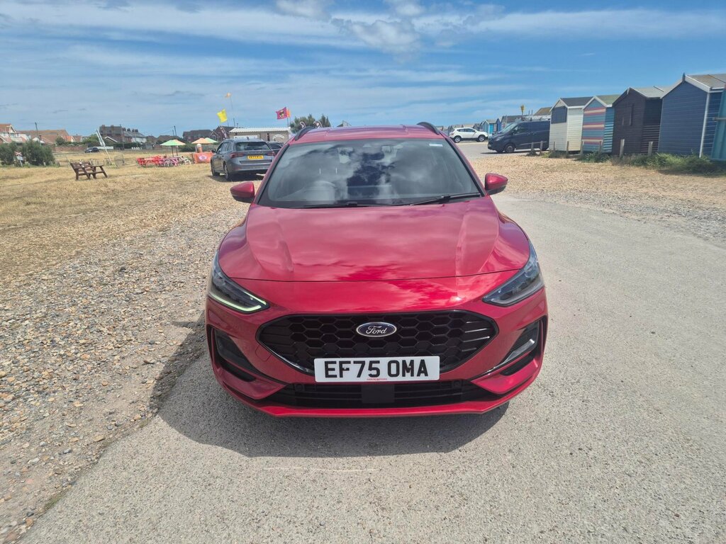 Ford Focus St-line X Mhev Mild Hybrid Estate 155 Red #5