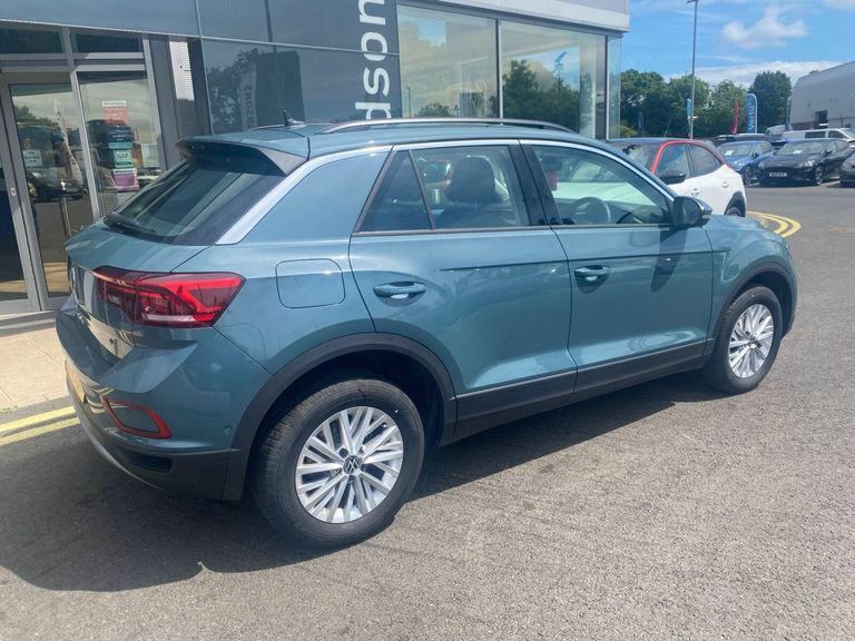 Volkswagen T-Roc 1.5 Tsi Life Suv Dsg Euro 6 Ss 150 Blue #3