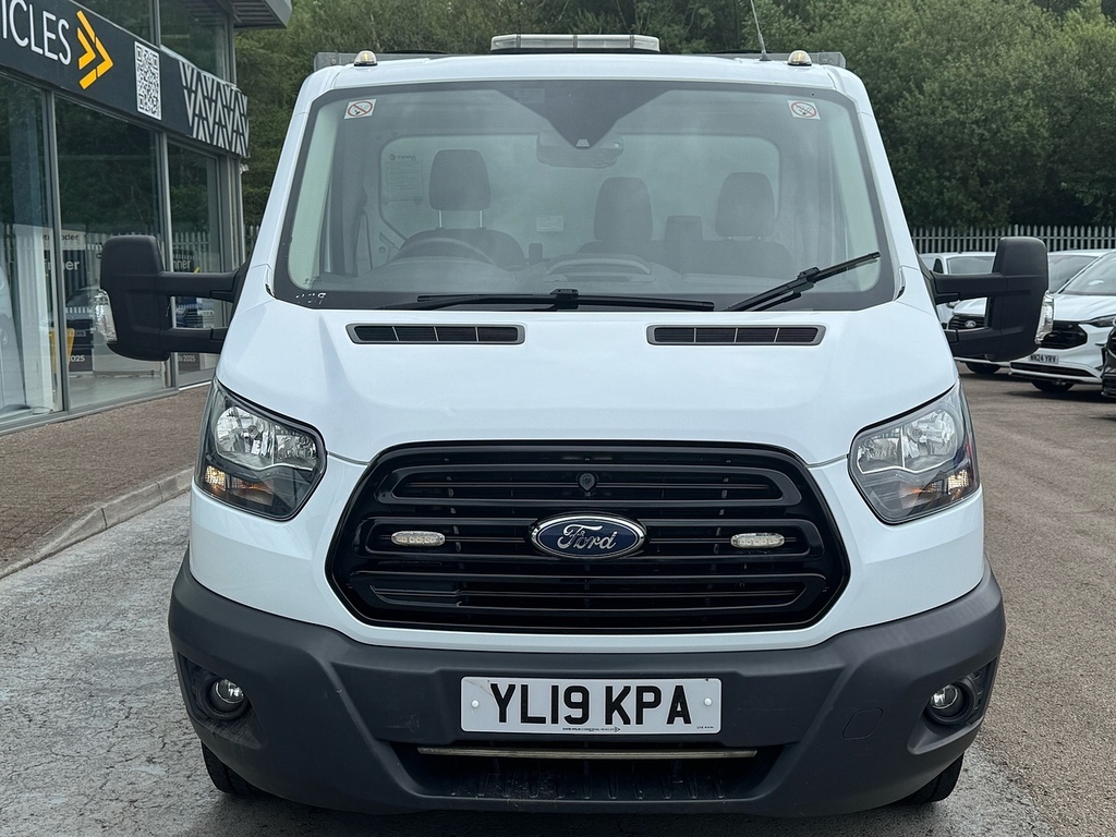 Ford Transit Custom 350 Ecoblue L2 Rwd 130Ps Tipper With Secure Storag White #5