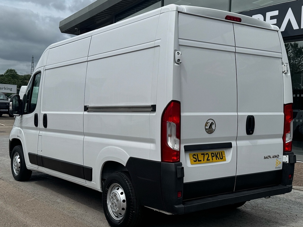 Vauxhall Movano Cdti 3500 Biturbo Dynamic L2h2 140Ps With Air Con, White #4