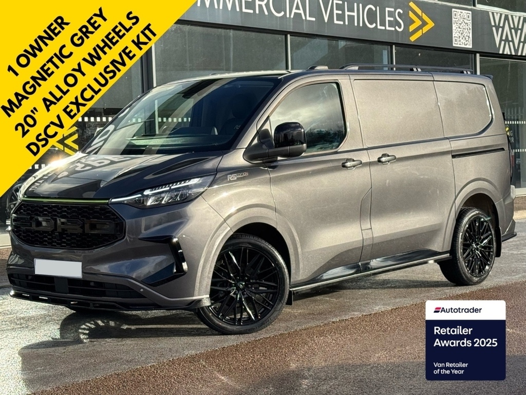 Ford Transit Custom 136Ps 300 Limited Rs Edition L1 Euro 6 With 1 Owne 