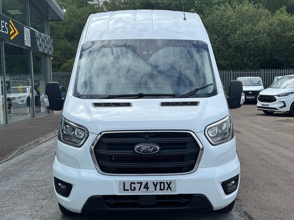Ford Transit Custom 350 Ecoblue Limited Rwd L3 H3 170Ps With Air Con, White #6