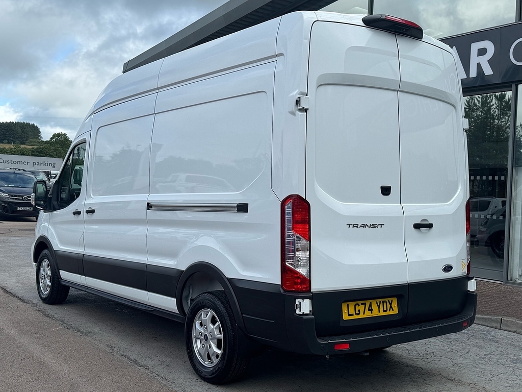 Ford Transit Custom 350 Ecoblue Limited Rwd L3 H3 170Ps With Air Con, White #4