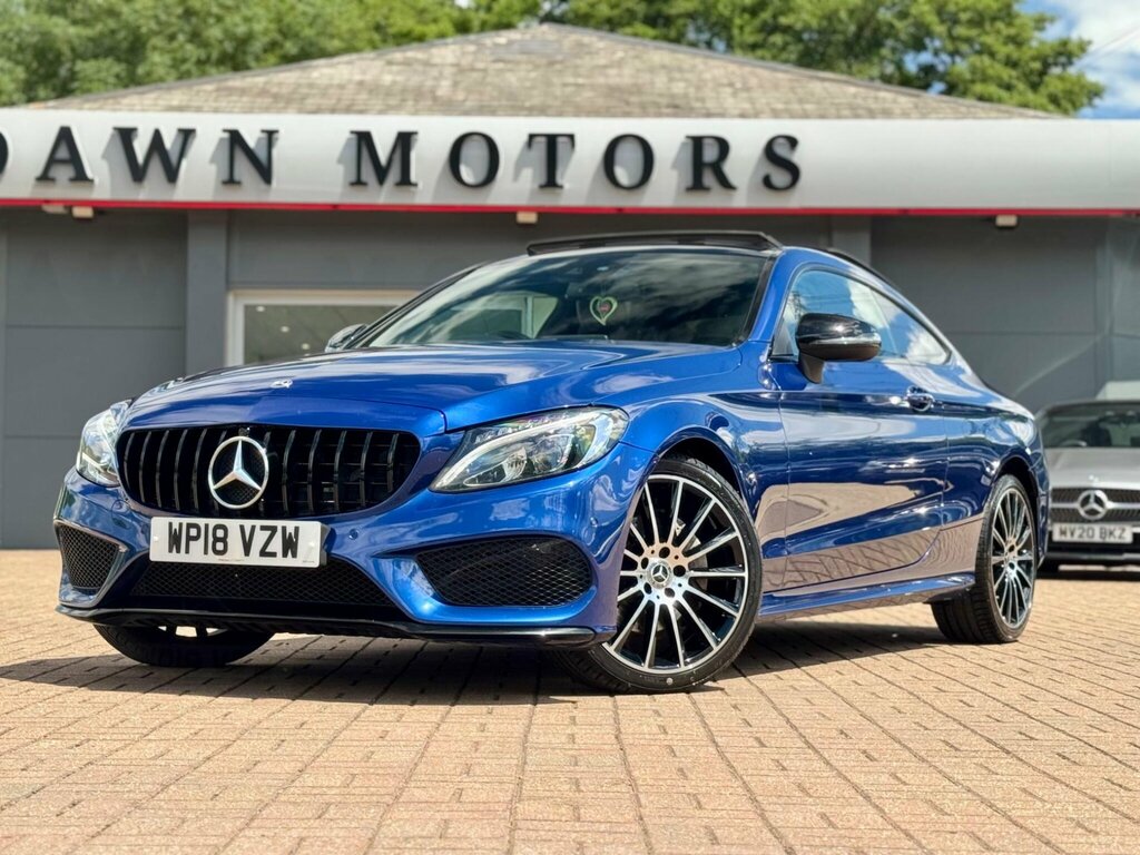 Mercedes-Benz C Class 2.1 C220d Amg Line Premium Plus G-tronic Euro 6 Blue
