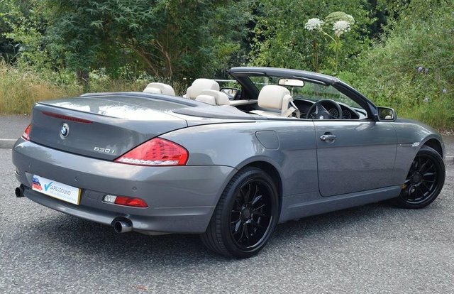 BMW 6 Series 3.0 630I Convertible Grey #4