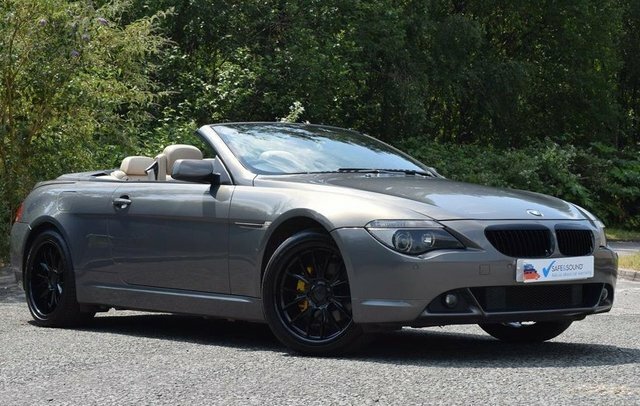 BMW 6 Series 3.0 630I Convertible Grey