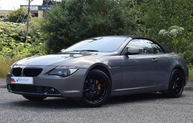 BMW 6 Series 3.0 630I Convertible Grey #5