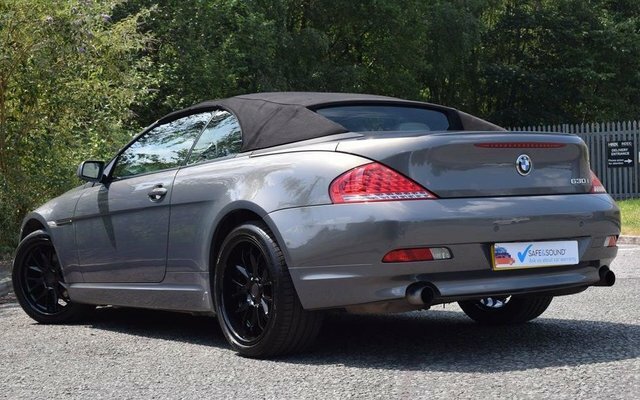 BMW 6 Series 3.0 630I Convertible Grey #6