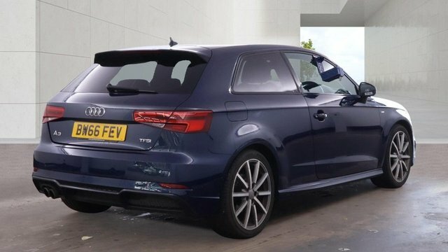 Audi A3 1.4 Tfsi Cod Black BW66FEV Blue #3