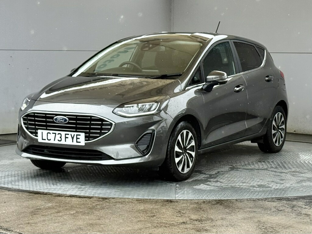 Ford Fiesta 1.0T Ecoboost Titanium Hatchback Euro 6 S LC73FYE Grey #3