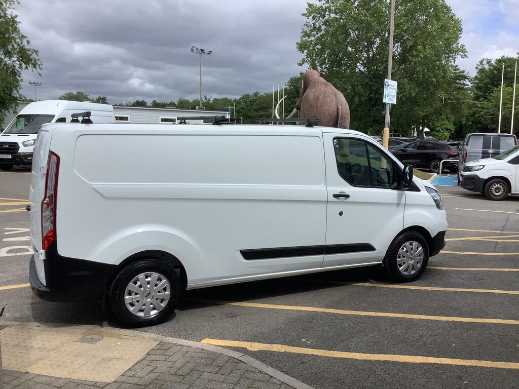 Ford Transit Custom 320 L2 H1 Leader Panel Van 2.0L 130Ps 6 Spe White #4