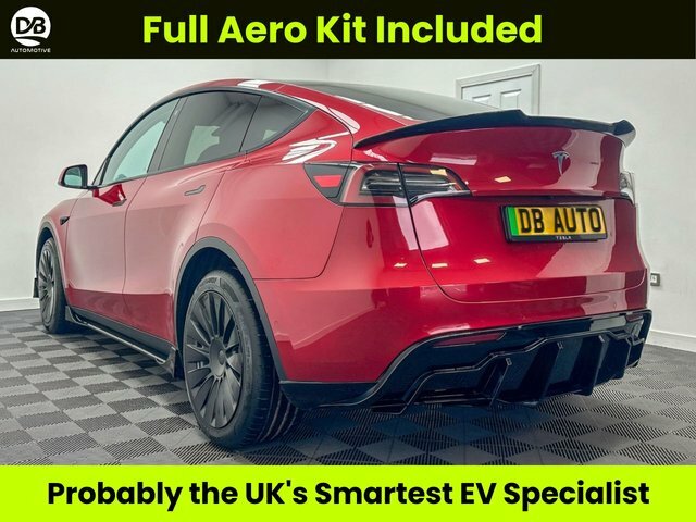Tesla Model Y Motor Long Range Suv Red #2