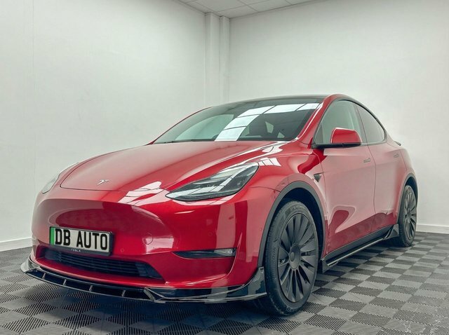 Tesla Model Y Motor Long Range Suv Red #3