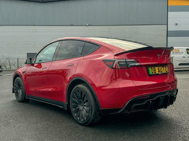 Tesla Model Y Motor Long Range Suv Red #6