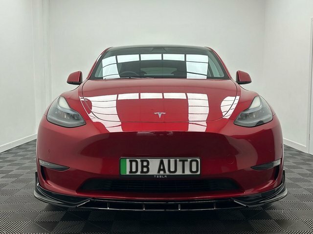 Tesla Model Y Motor Long Range Suv Red #4
