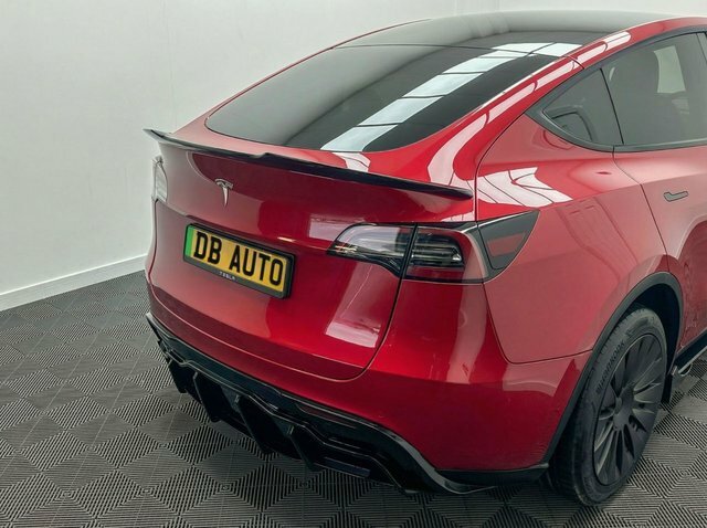 Tesla Model Y Motor Long Range Suv Red #5