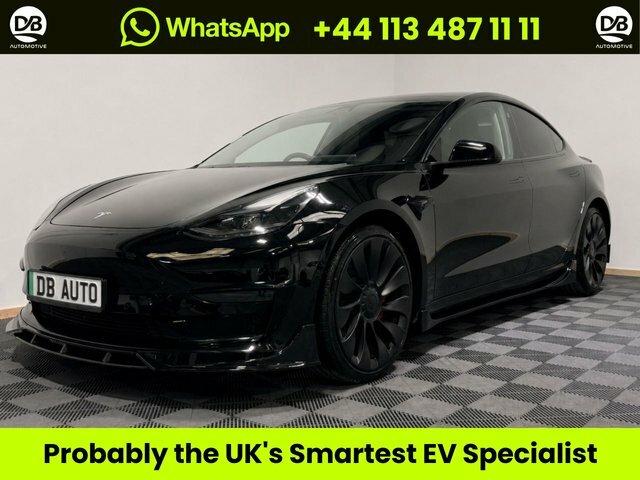 Tesla Model 3 Motor Performance Saloon Black