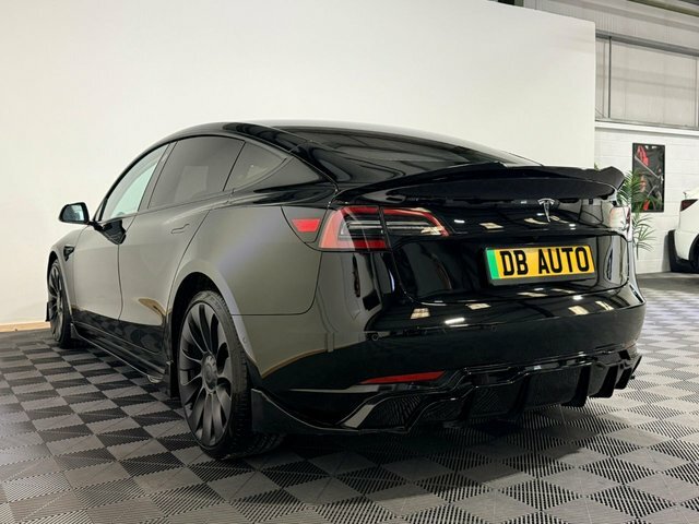 Tesla Model 3 Motor Performance Saloon GF71WDP Black #6