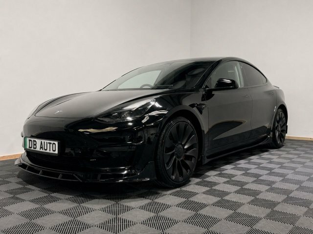 Tesla Model 3 Motor Performance Saloon GF71WDP Black #4