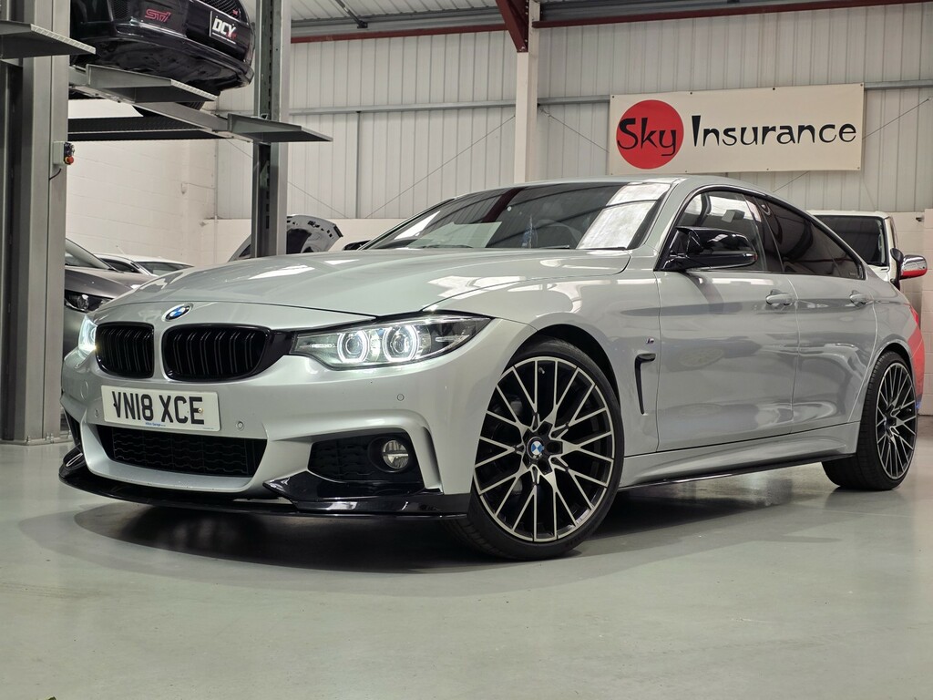 BMW 4 Series Gran Coupe 2.0 420I M Sport Gran Coupe Silver #2