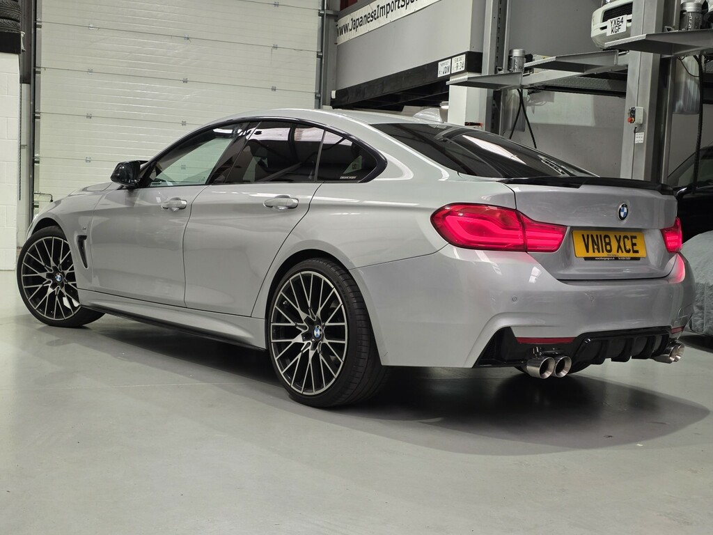 BMW 4 Series Gran Coupe 2.0 420I M Sport Gran Coupe Silver #4