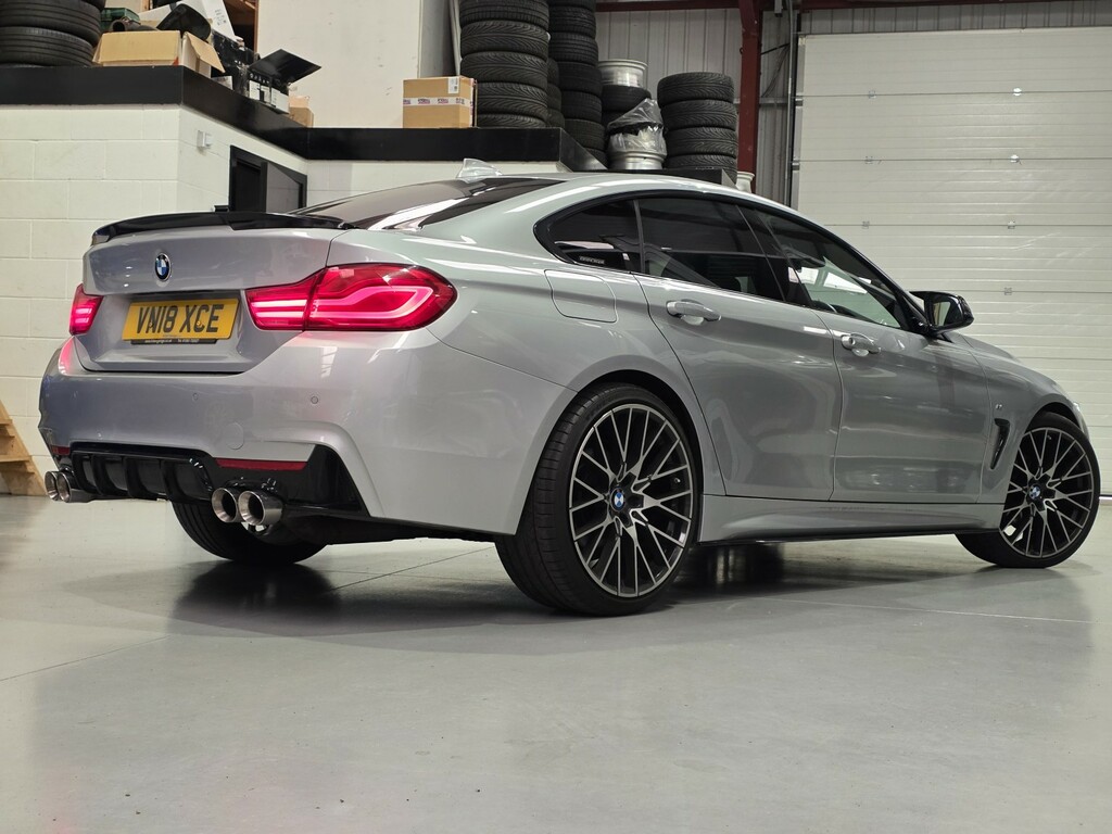 BMW 4 Series Gran Coupe 2.0 420I M Sport Gran Coupe Silver #3