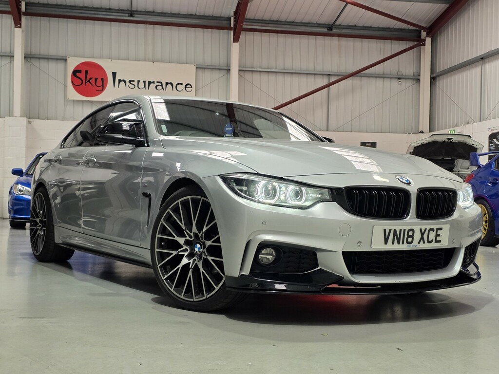 BMW 4 Series Gran Coupe 2.0 420I M Sport Gran Coupe Silver