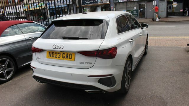 Audi A3 Tfsi 30 S Line White #5