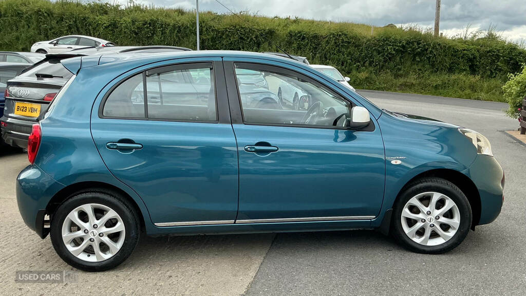 Nissan Micra 1.2 Acenta Euro 5 Blue #8