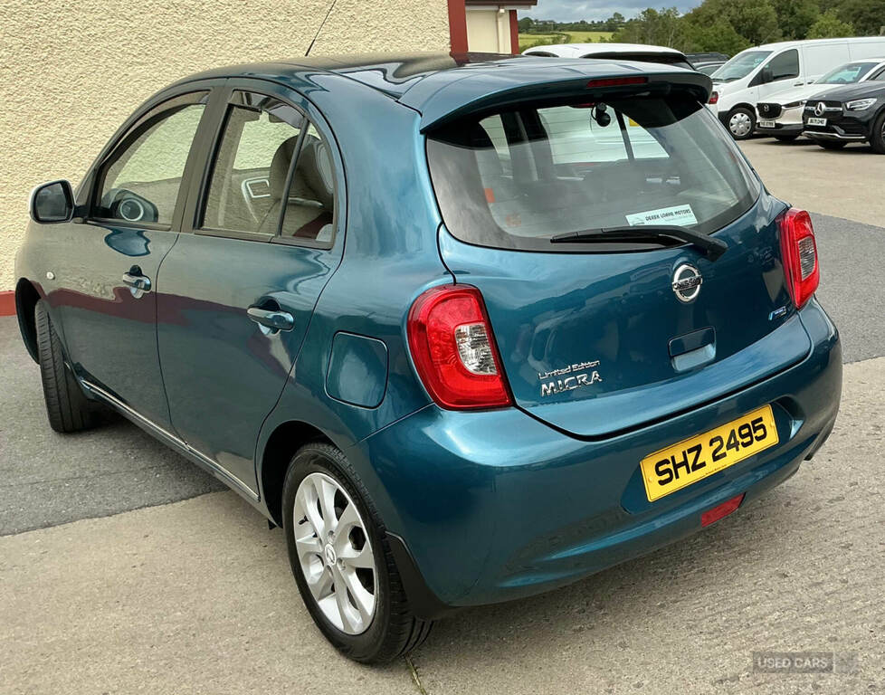 Nissan Micra 1.2 Acenta Limited Edition Blue #3