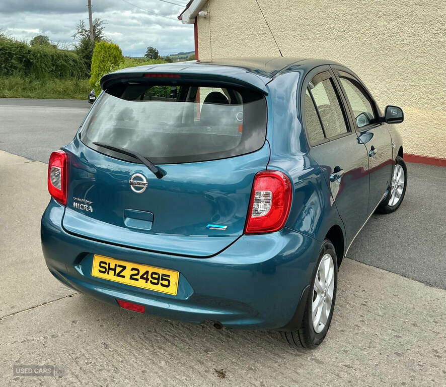 Nissan Micra 1.2 Acenta Euro 5 Blue #7