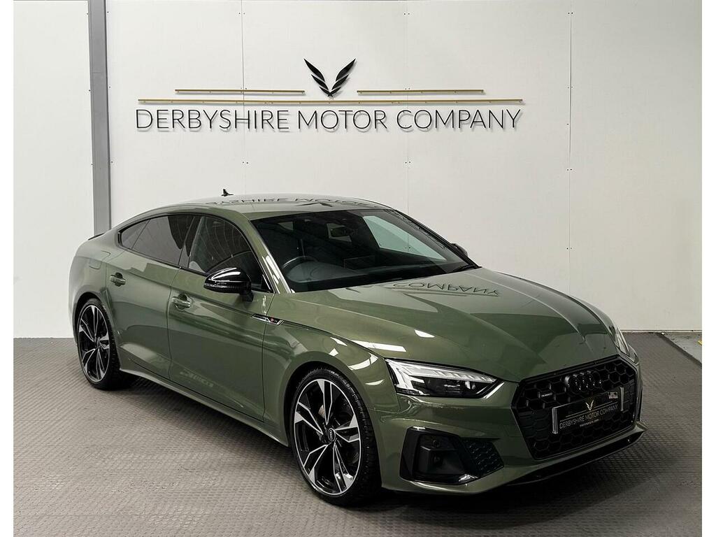 Audi A5 2.0 Tdi 40 Black Edition Sportback S Tr Green #5