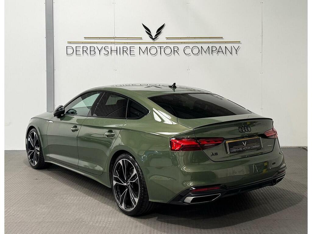 Audi A5 2.0 Tdi 40 Black Edition Sportback S Tr Green #4